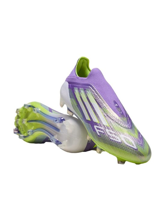 adidas F50 Elite Laceless FG Unisex 10m/11w Soccer Cleat Purple Green JH7628 NEW